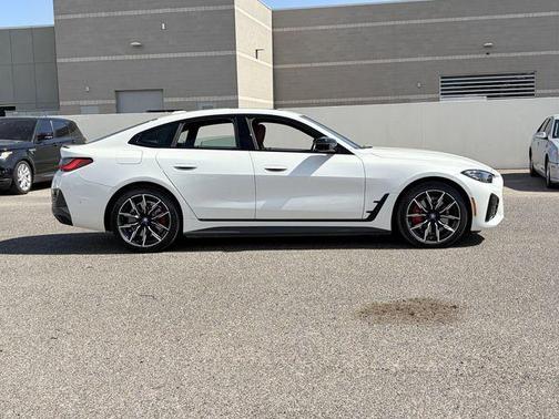Mineral White Metallic 2023 BMW i4 Gran Coupe eDrive40
