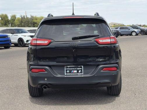 Diamond Black Crystal Pearlcoat 2018 Jeep Cherokee Limited