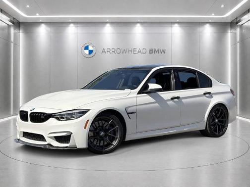 Alpine White 2018 BMW M3 CS