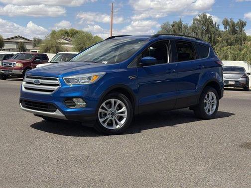 LIGHTNING BLUE METALLIC 2018 Ford Escape SE