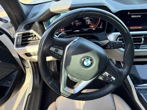 Mineral White Metallic 2020 BMW 330 330i