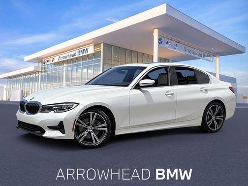 Mineral White Metallic 2020 BMW 330 330i