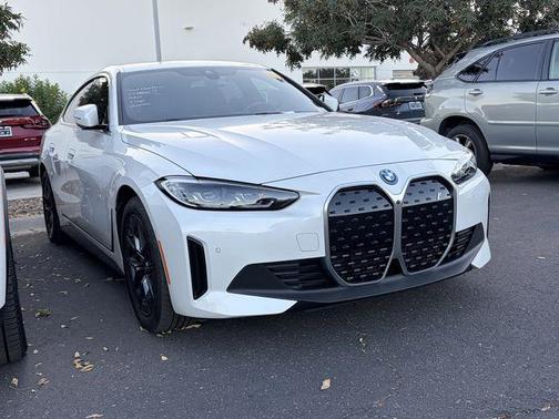 Mineral White Metallic 2023 BMW i4 Gran Coupe eDrive35