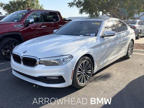 White Metallic 2017 BMW 530 i