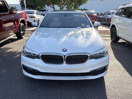 White Metallic 2017 BMW 530 i