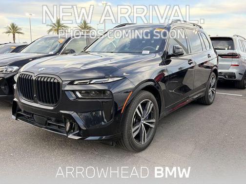 Carbon Black Metallic 2024 BMW X7 xDrive40i