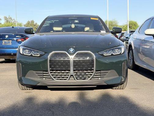 San Remo Green Metallic 2023 BMW i4 Gran Coupe eDrive35