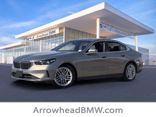 Oxide Grey Metallic 2024 BMW 530 xDrive