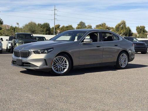 Oxide Grey Metallic 2024 BMW 530 xDrive