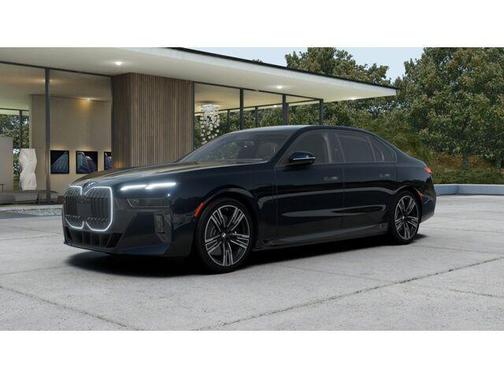 Carbon Black Metallic 2025 BMW 750e i xDrive