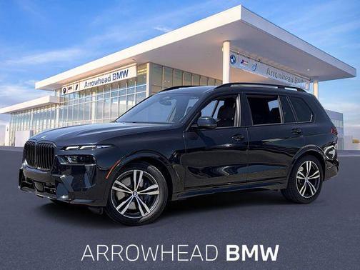 Carbon Black Metallic 2024 BMW X7 xDrive40i