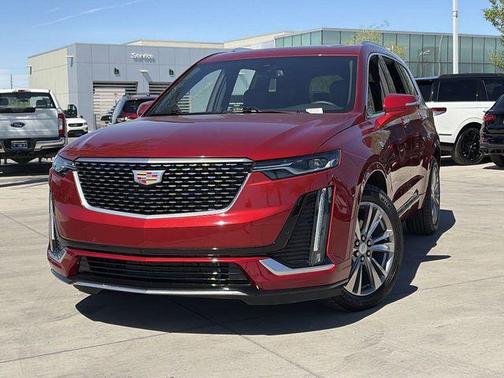 Radiant Red Tintcoat 2025 Cadillac XT6 Premium Luxury FWD
