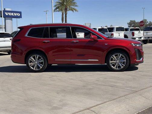 Radiant Red Tintcoat 2025 Cadillac XT6 Premium Luxury FWD