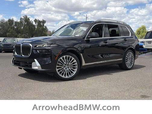 Black Sapphire Metallic 2023 BMW X7 xDrive40i