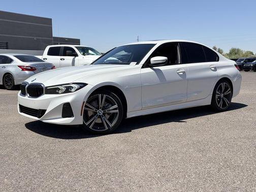 Mineral White Metallic 2023 BMW 330 330i