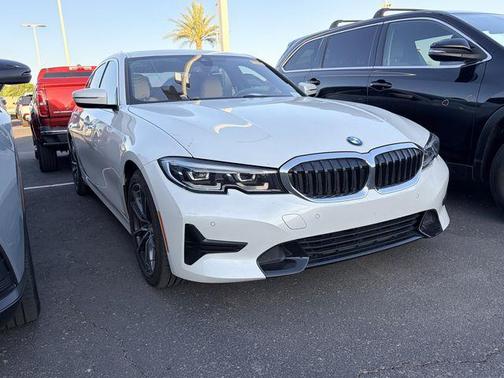 Mineral White Metallic 2020 BMW 330 330i