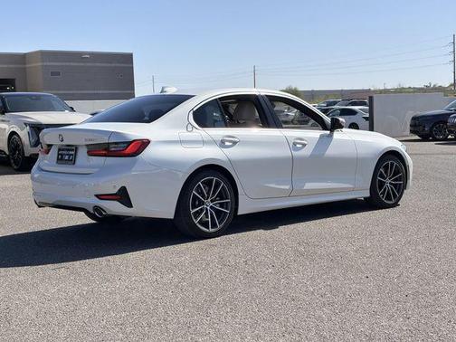 Mineral White Metallic 2020 BMW 330 330i