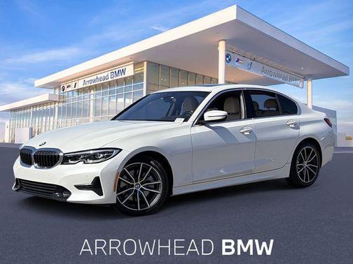 Mineral White Metallic 2020 BMW 330 330i