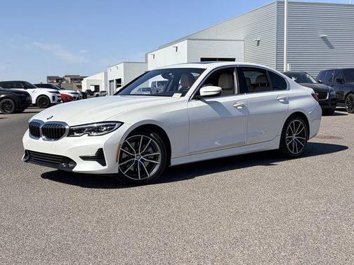 Mineral White Metallic 2020 BMW 330 330i
