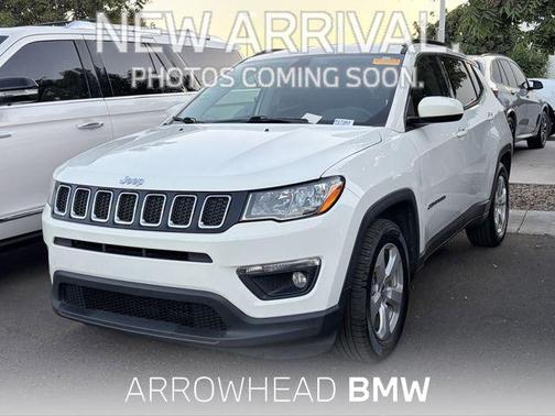 White Clearcoat 2019 Jeep Compass Latitude