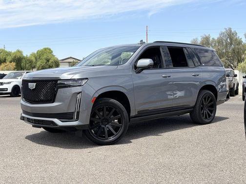 Satin Steel Metallic 2021 Cadillac Escalade Sport