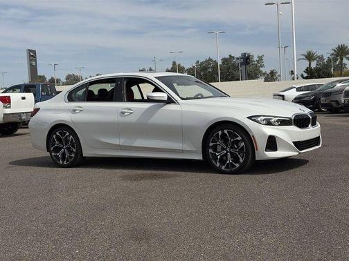 White Metallic 2025 BMW 330 330i