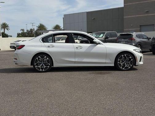 White Metallic 2025 BMW 330 330i