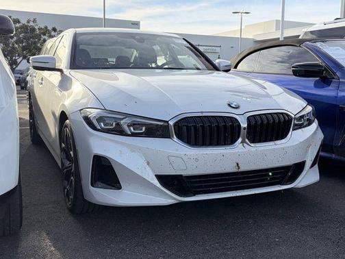 White Metallic 2025 BMW 330 330i