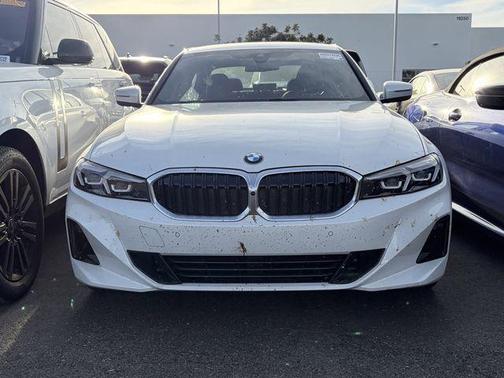White Metallic 2025 BMW 330 330i