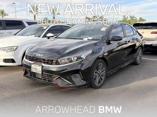 Aurora Black 2023 Kia Forte GT-Line