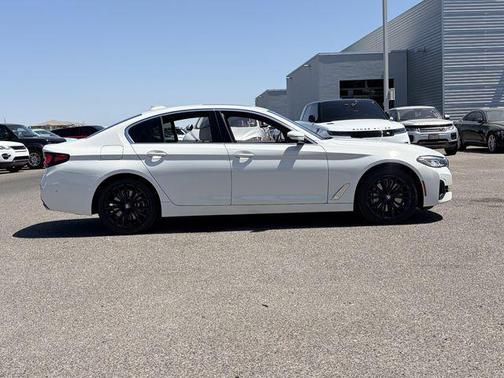 Alpine White 2021 BMW 540 540i
