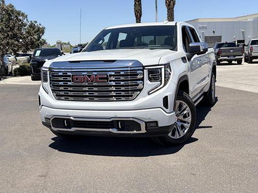 White Frost Tricoat 2023 GMC Sierra 1500 Denali