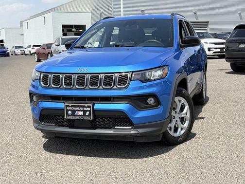 Hydro Blue Pearlcoat 2024 Jeep Compass Latitude