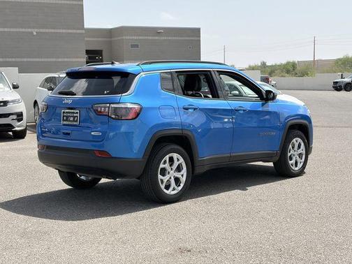 Hydro Blue Pearlcoat 2024 Jeep Compass Latitude