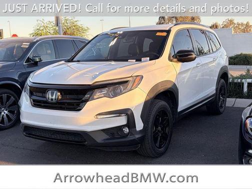 Platinum White Pearl 2022 Honda Pilot AWD TrailSport