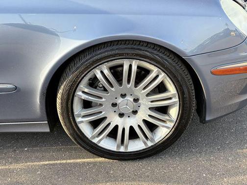 Blue 2007 Mercedes-Benz E-Class E 350