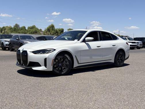 Mineral White Metallic 2023 BMW i4 Gran Coupe eDrive35