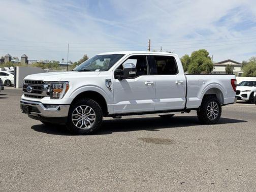 OXFORD WHITE 2022 Ford F-150 Lariat