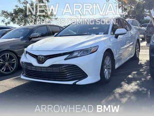 Super White 2019 Toyota Camry LE