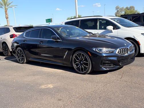 Carbon Black Metallic 2025 BMW 840 Gran Coupe i