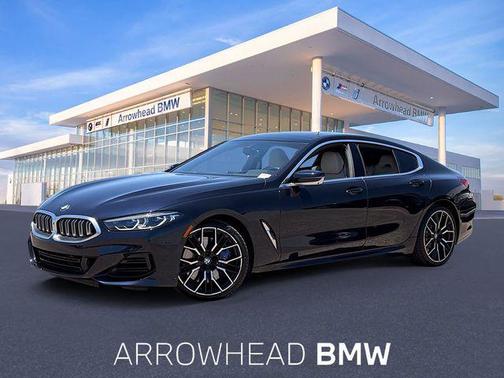 Carbon Black Metallic 2025 BMW 840 Gran Coupe i