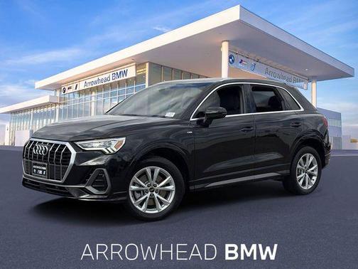 Mythos Black Metallic 2023 Audi Q3 Premium 45 TFSI S line quattro Tiptronic