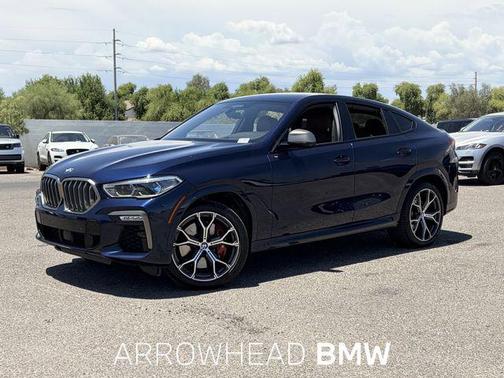 Tanzanite Blue II Metallic 2021 BMW X6 M50i