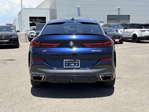 Tanzanite Blue II Metallic 2021 BMW X6 M50i