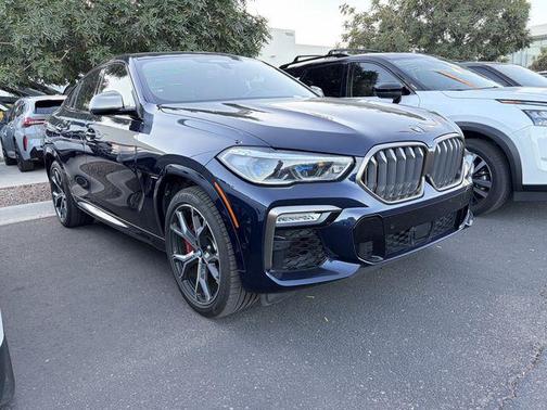 Tanzanite Blue II Metallic 2021 BMW X6 M50i