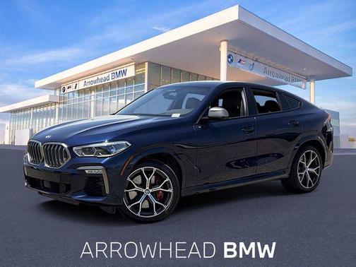 Tanzanite Blue II Metallic 2021 BMW X6 M50i