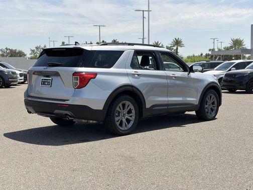 Silver Metallic 2021 Ford Explorer XLT