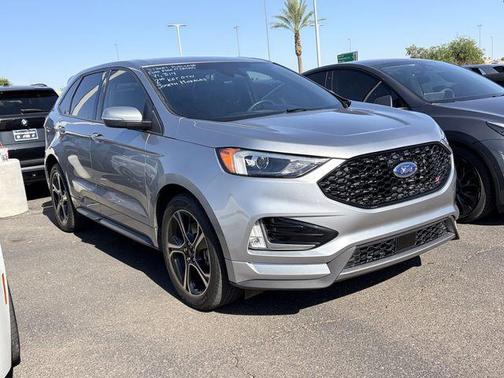 ICONIC SILVER 2020 Ford Edge ST