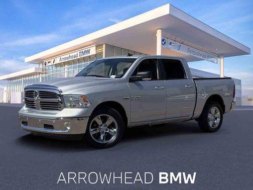Bright Silver Metallic Clearcoat 2018 RAM 1500 Big Horn