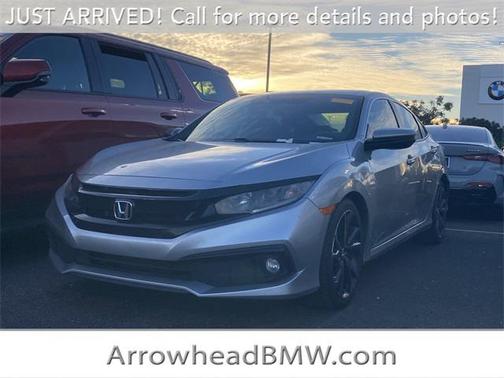 Lunar Silver Metallic 2020 Honda Civic Sport Sedan